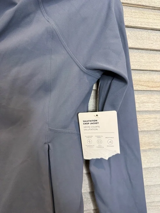 NWT Athleta Salutation Crop Jacket Women’s Size XS - Picture 5 of 6